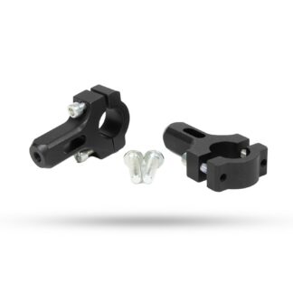 Deflektor-Klemmen 7/8″ schwarz